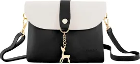 AISPARKY Small Crossbody Purse, PU Leather Small Purse for Girls With Pendant With Strap/Gold Chain Strap