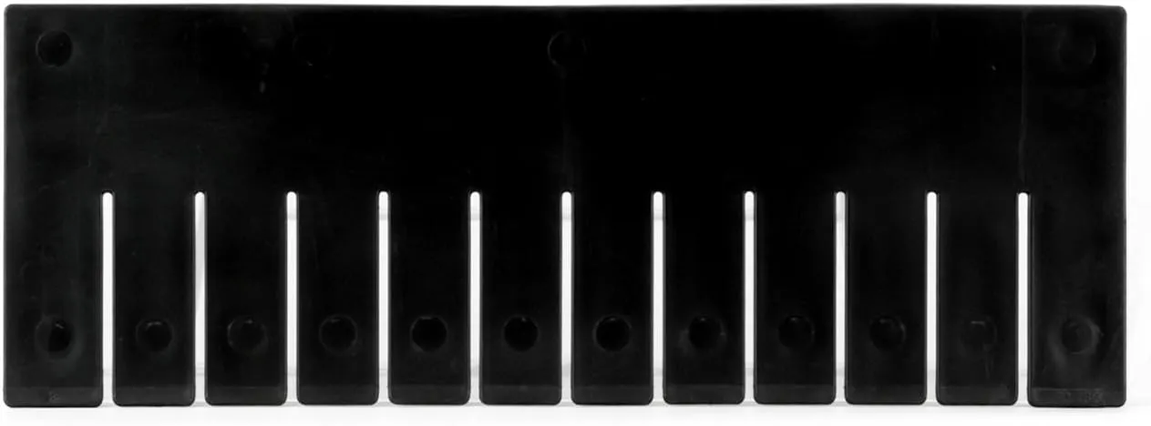Akro-Mils 42166 6 Pack Plastic Divider for Akro-Grid Slotted Stackable Dividable Storage Tote Container Box, Compatible with 33166, Long Divider