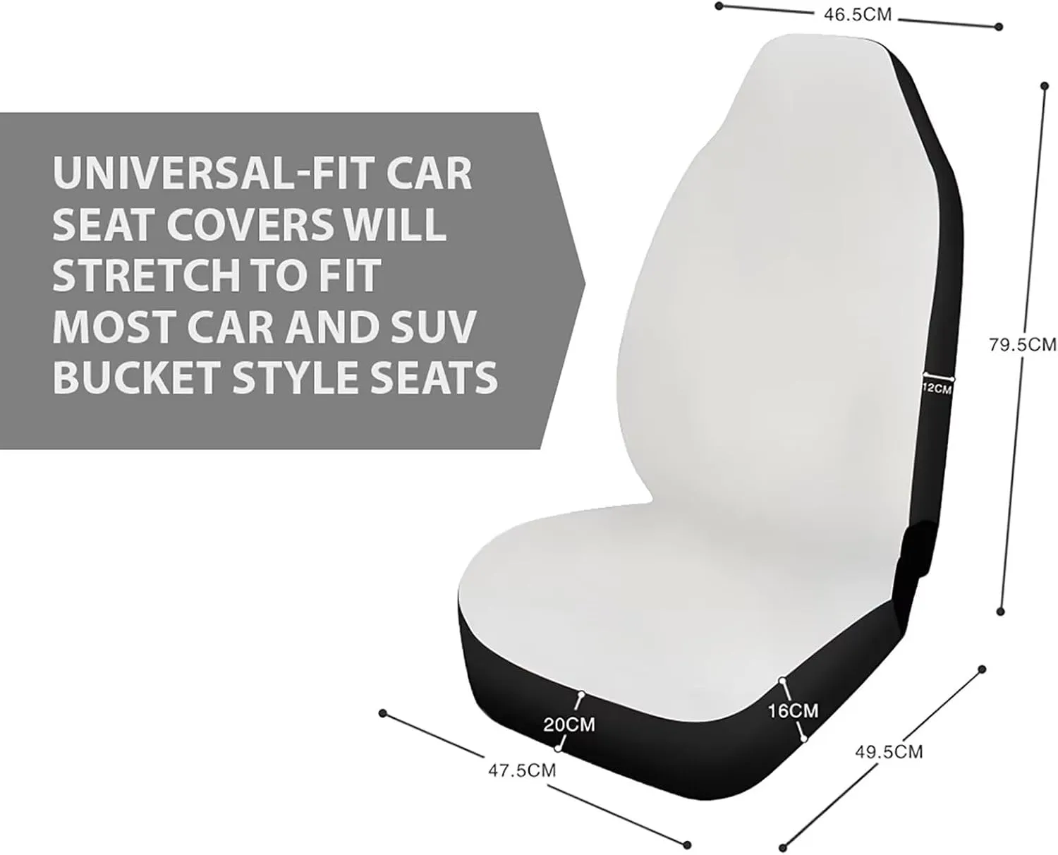 Bulopur Boho Mandala Car Front Seat Covers Set for Women Girly Soft Breathable Seat Covers for Trucks SUV Sedan Car Interior Bucket Protection Easy to Install
