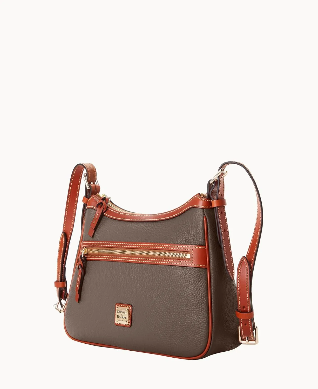 Dooney & Bourke Crossbody Bags for Women, Presley Pebble Grain Leather Crossbody Handbag with Adjustable Shoulder Strap