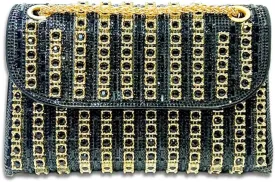 Evening Clutch Bag for Women, Chain Shoulder Bags Rhinestones Handbags for Cocktail Prom Parties, Weddings