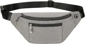 Fanny Pack for Men & Women, Fashion Waterproof Waist Packs with Adjustable Belt, Casual Bag Bum Bags for Travel Sports Running.