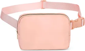 Fashion Mini Belt Bag: Waterproof Fanny Pack for Kids & Women - Adjustable Strap (Pink)