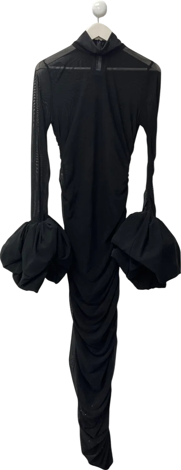 Fashion Nova Black Kendall Mini Dress UK S