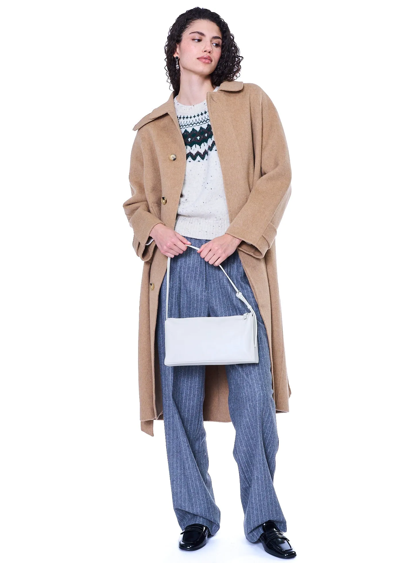 flor Cosmo Shoulder Bag in Ivory