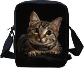 HUGS IDEA Animals Face Small Crossbody Bags Shoulder Handbag