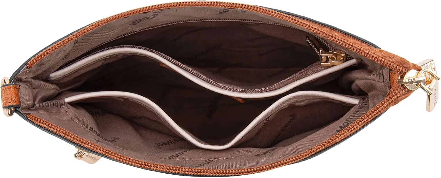 Montana West Crossbody Bags for Women Multi Pocket Cross Body Bag Purses with Adjustable Strap