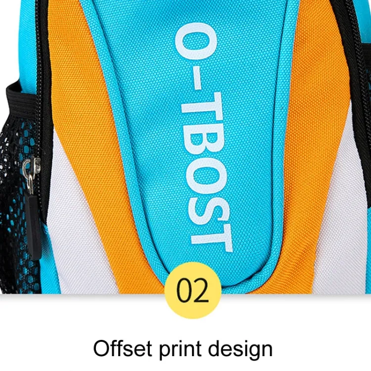 O-TBOST Outdoor Casual Multifunctional Crossbody Backpack(Dark Blue And Purple)