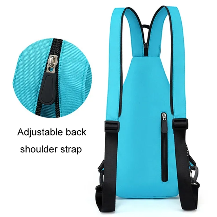 O-TBOST Outdoor Casual Multifunctional Crossbody Backpack(Dark Blue And Purple)