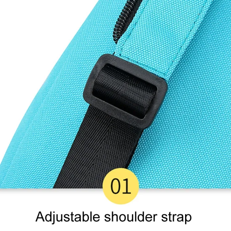 O-TBOST Outdoor Casual Multifunctional Crossbody Backpack(Dark Blue And Purple)