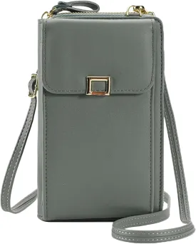 PORT&LOTUS Crossbody Bags for Women Cell Phone Purse Wallet Ladies Small Women's Handbags PU Leather Shoulder Card Holder