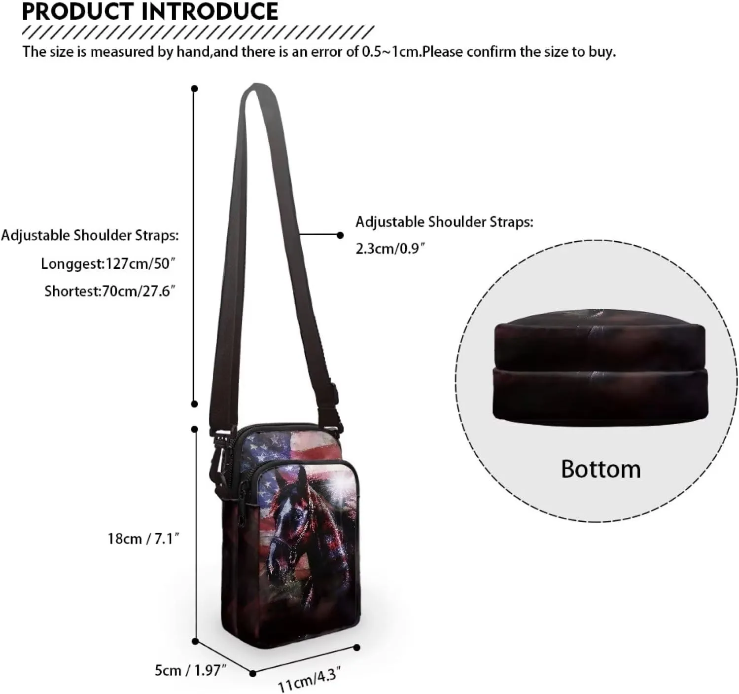 Small Crossbody Bags Purses for Women Crossbody Handbags Cell Phone Wallet Travel Purse Shoulder Bag