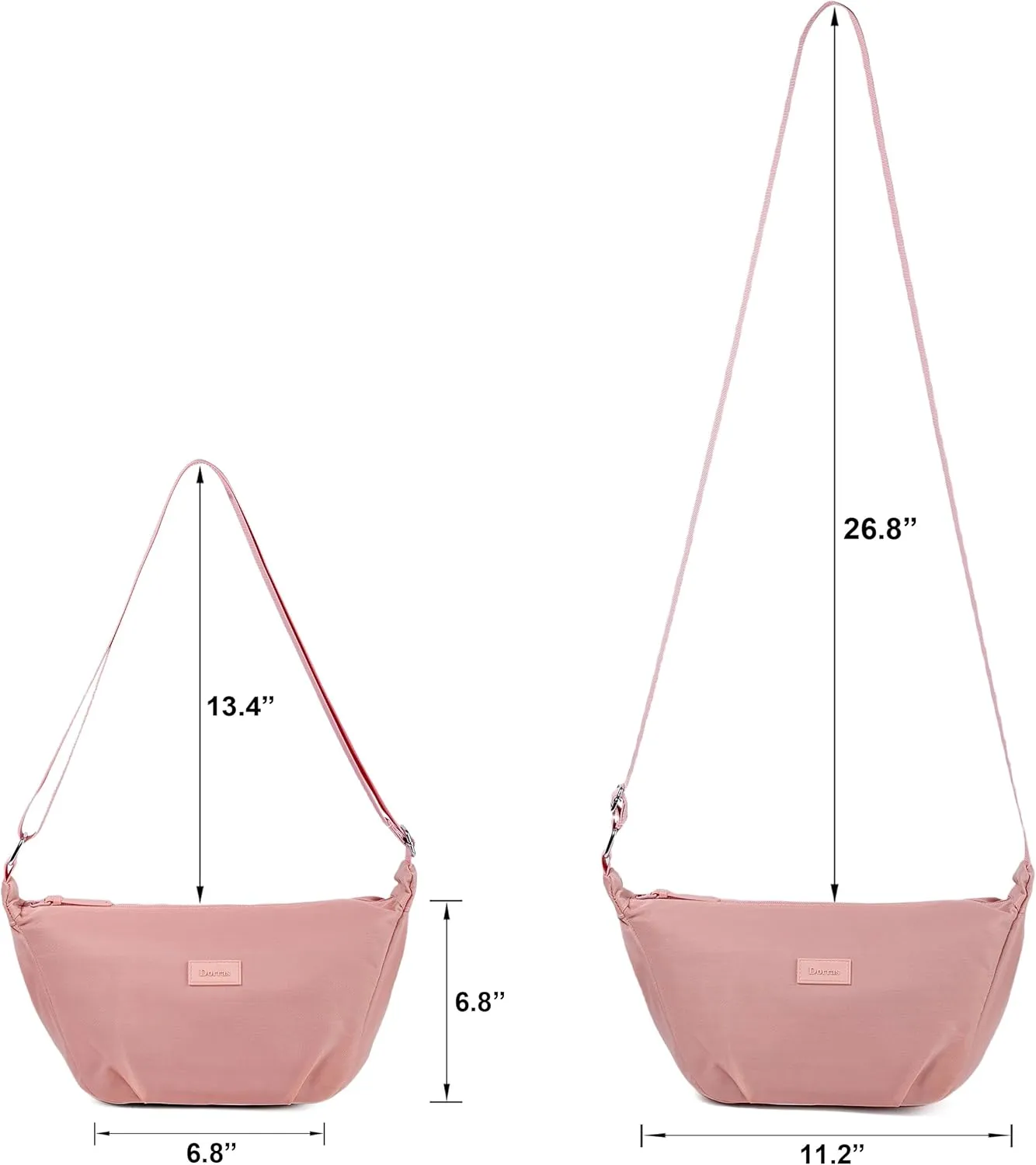 Small Sling Bag Crossbody Bags for Women, Casual Purse Shoulder Bag Cross Body Bag for Hiking Traveling Outdoors