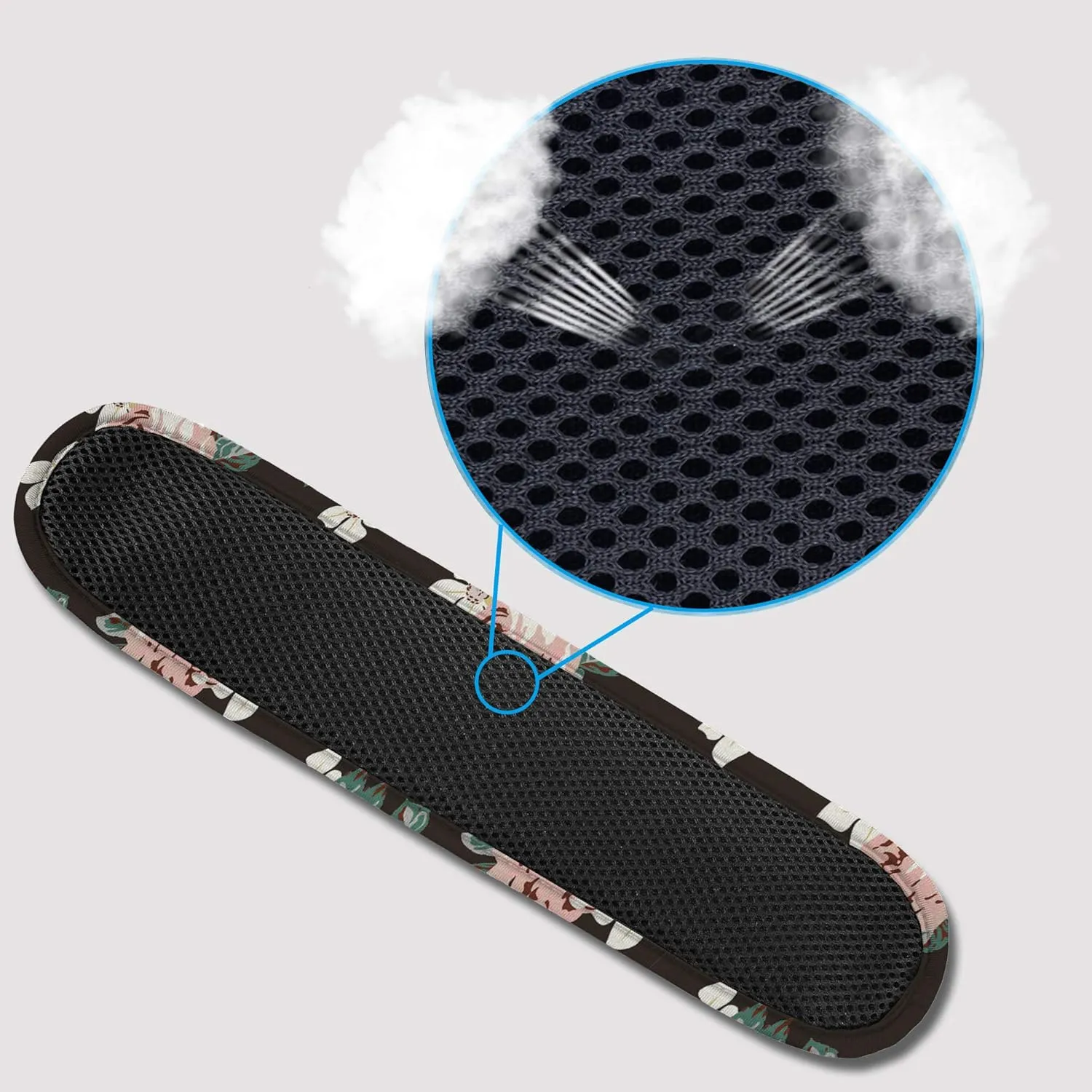 Ultra Thick & Breathable Universal Shoulder Pad Cushion for Bag - Long & Comfort